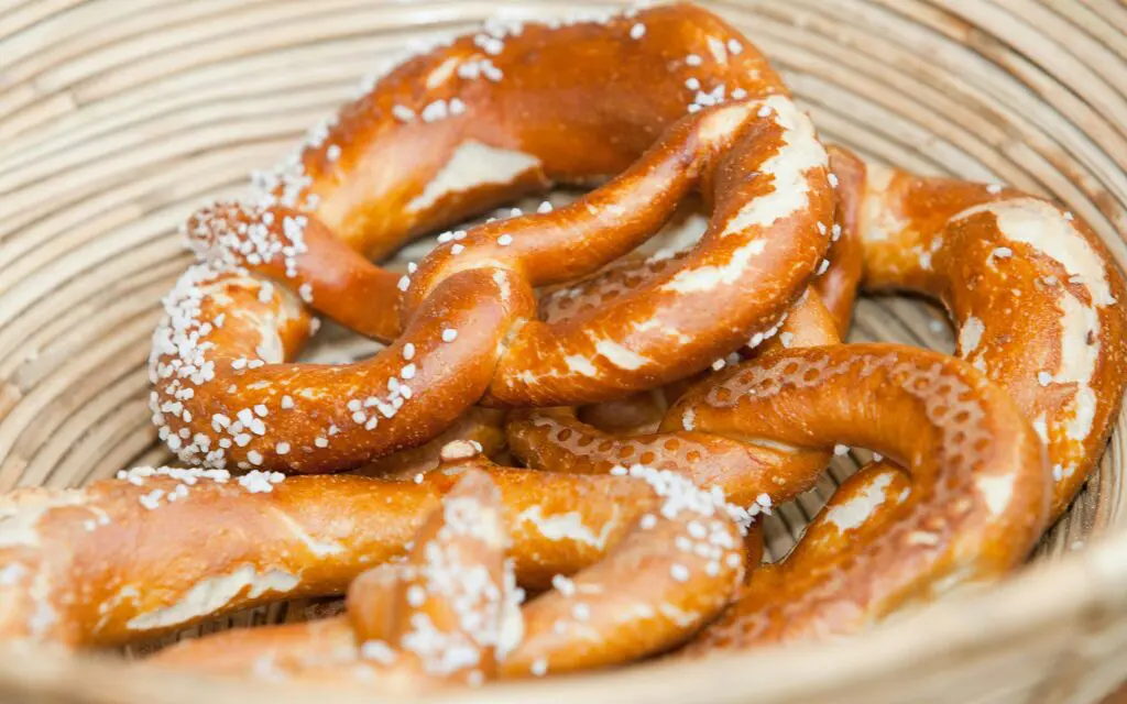 Münchner Brezn im Brotkorb